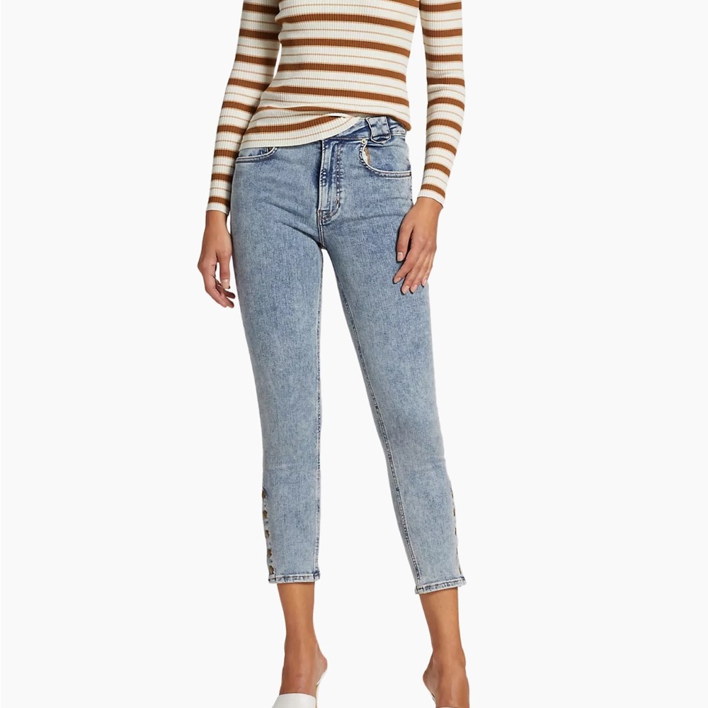 Frame Esther snap jeans size 24